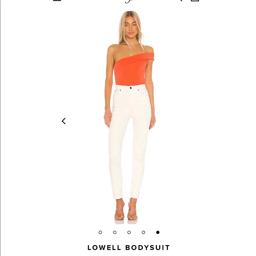 COMING SOON!! Lovers and Friends Lowell Bodysuit in Coral Size S - Picture 5 of 10
